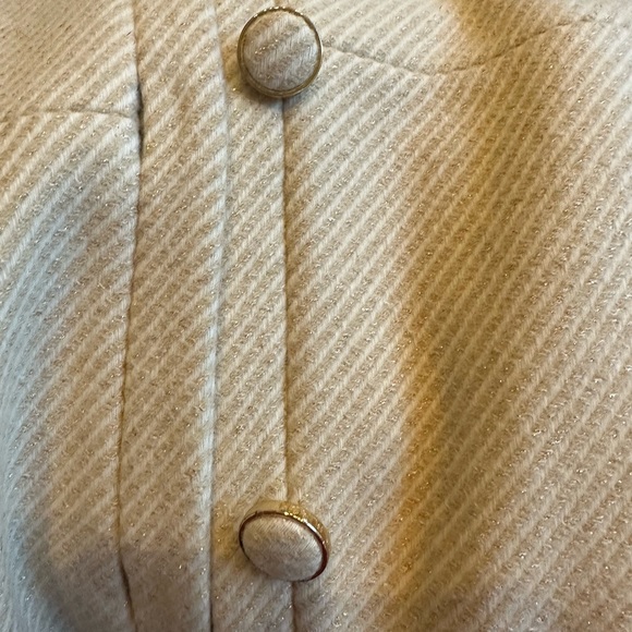 Tory Burch wool coat with detachable fur collar - Picture 5 of 7